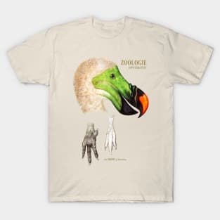 The Dodo of Mauritius - Zoological Drawing T-Shirt